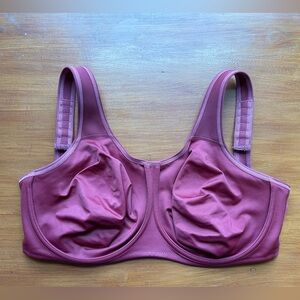 Wacoal Simone Sports Bra 34H Cordovan/Burgandy
